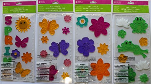 Spring Gel Clings Bundle of 4