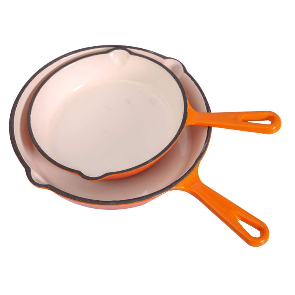 Mini Frying Pan, Cast Iron Skillet, Breakfast Omelette Steak Flat Bottom Universal Wok