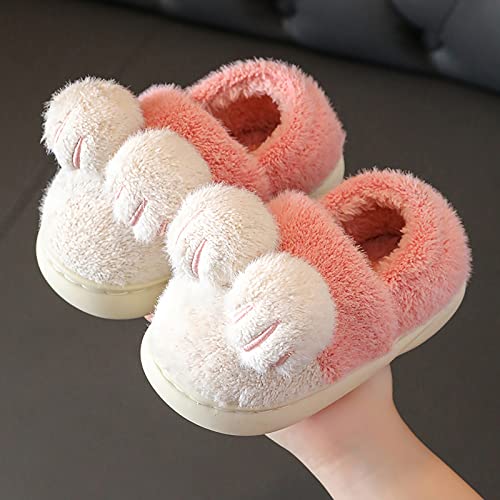 Bedroom Slippers For Kids Cotton Slippers Girls Boys Slippers Memory Foam Comfy House Toddler Christmas Slippers3