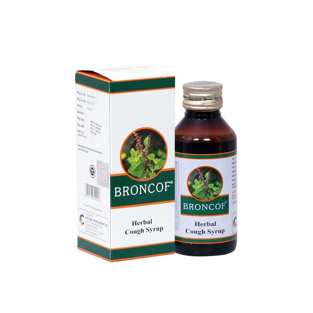 Broncof Syrup-100 ml (Pack of 4) (B077MFS596) Amazon Price History, Amazon Price Tracker