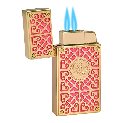 Encendedor Collection Pink con Placas Doradas miniatura 1