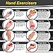 GOZATO Squeeze Balls for Hand Therapy, Exercise, Arthritis - Grip Strengthener Occupational Equipment for Finger, Wrist, Carpal Tunnel, Pain Relief, Stress - Resistance Strength Squeezing Egg Trainer