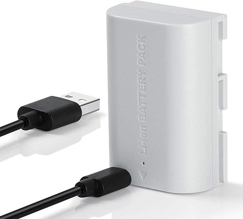 SmilePowo LP-E6LP-E6N - Batería recargable USB para Canon EOS 5D Mark IIIIIIV, EOS 5DS5DS R, EOS 6D6D Mark II, EOS 7D7D Mark II, EOS