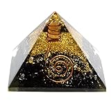 40–55 mm schwarzer Turmalin Chips füllen energetische Pyramide