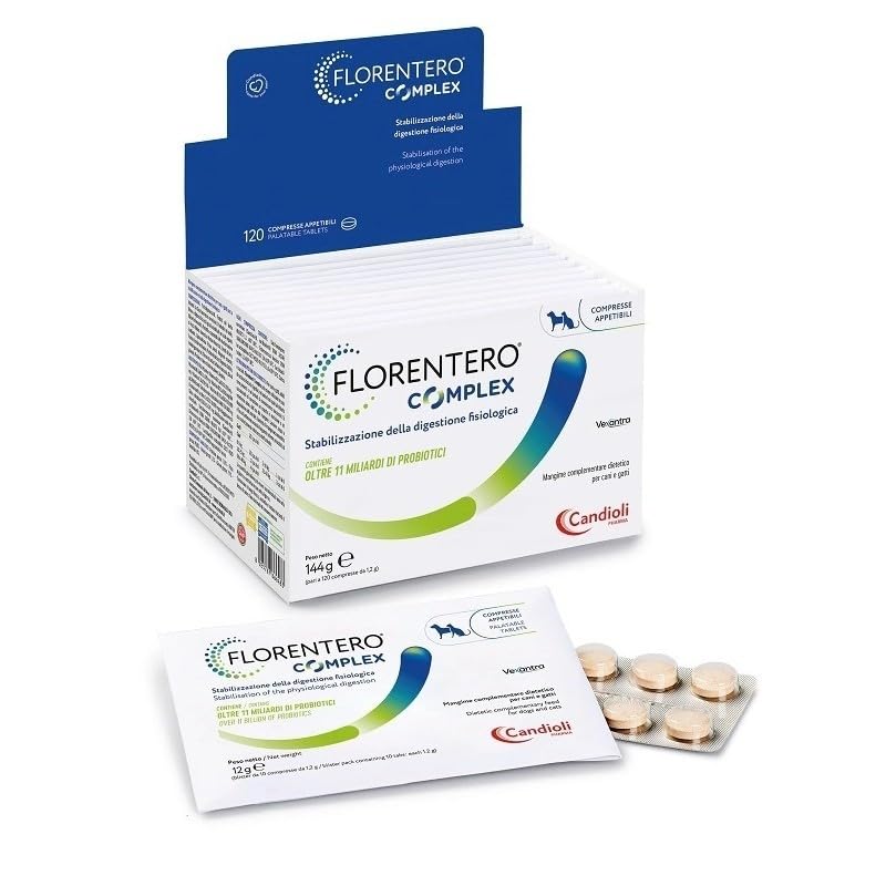New Florentero Complex cani e gatti 120 cpr | Probiotici, Per Cani e Gatti