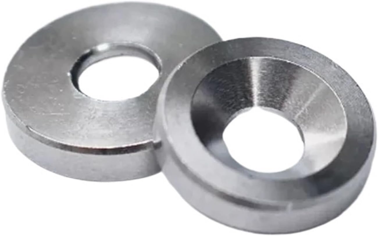 3pcs 5mm/6mm/8mm/10mm 304 Stainless Steel Countersunk Bowl Type Gasket Convex Washers Fish-eye Gaskets(6mmx20mmx4mm)