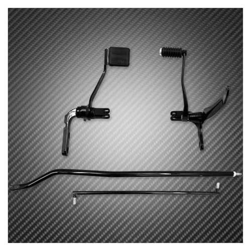 Kit commandes avancées moto en acier robuste pour Dyna Wide Glide