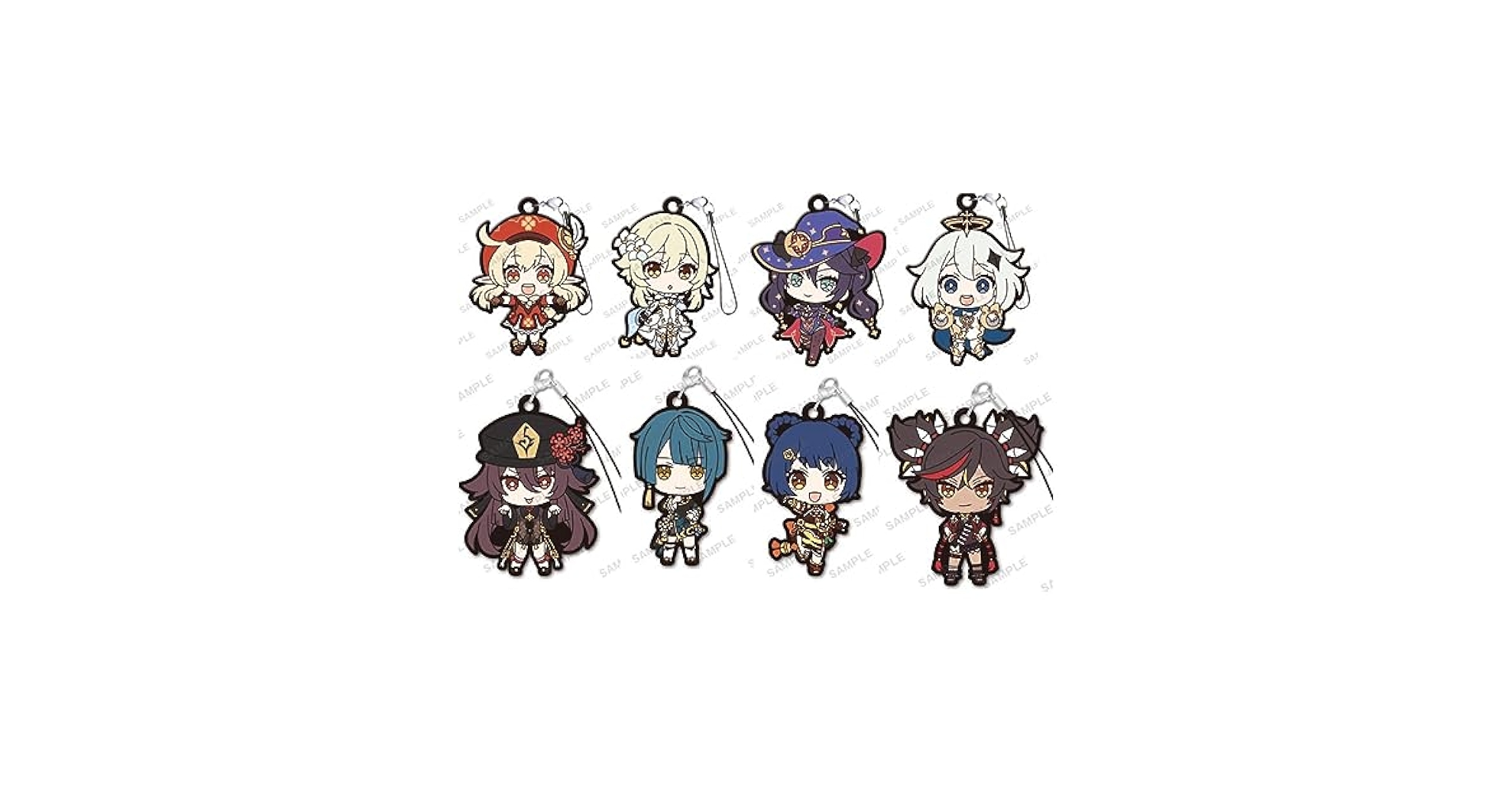 Amazon.co.jp: 原神 カプセルラバーストラップ ガチャ セット