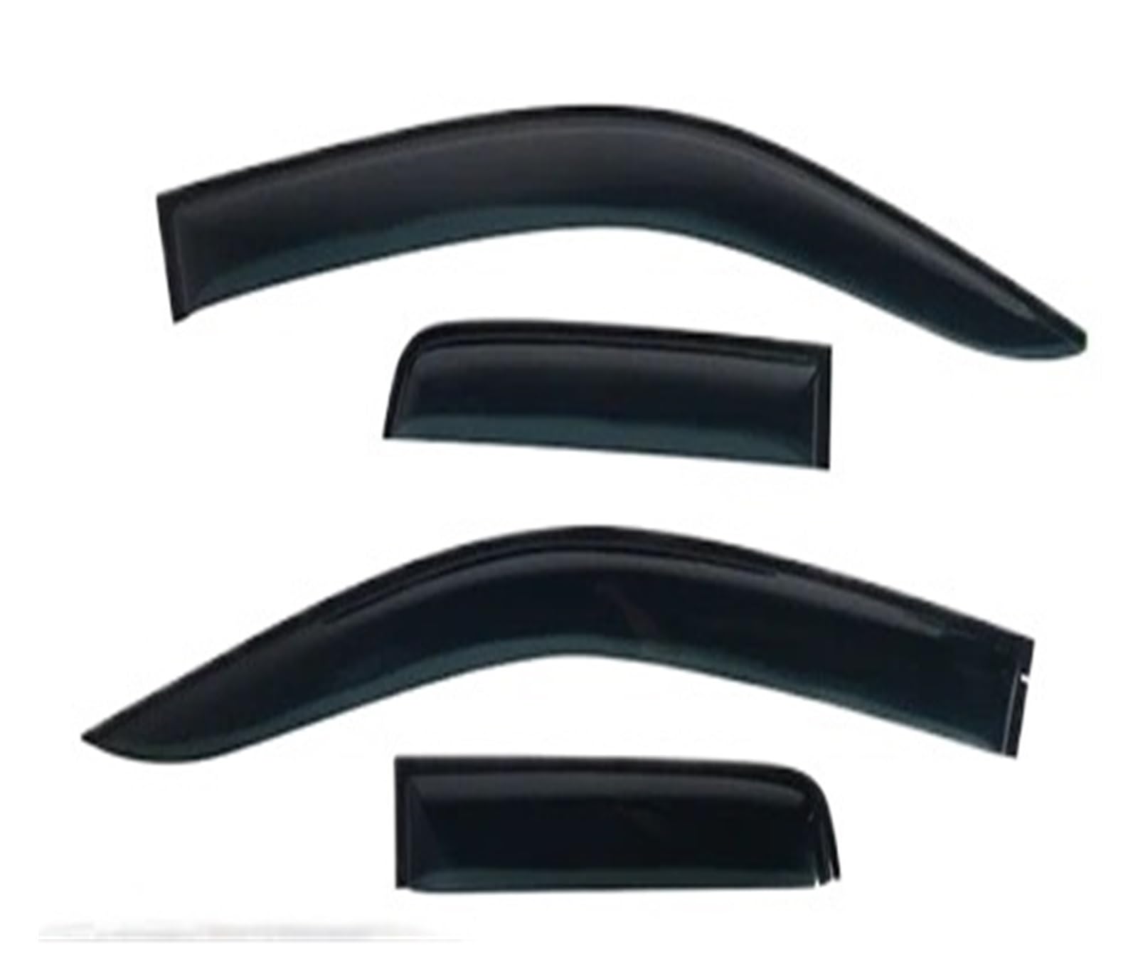 Fit For Ford Ranger Extra Cab 2022 2023 2024 2025 Car Window Visor Window Rain Guard Weathershield Sun Rain Deflector