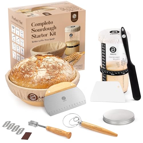 Complete Sourdough Starter Kit for Beginners - 24oz Beige