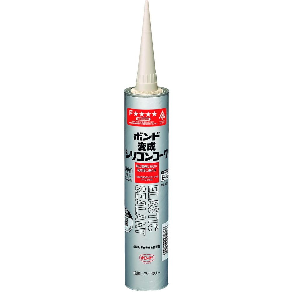 Amazon.co.jp: コニシ ボンド 変成シリコンコーク 333ml アイボリー