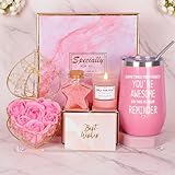 COYBTO Geschenke für Frauen, Weihnachtsgeschenke für Frauen, Personalisierte Thermobecher Geschenkbox, Geburtstagsgeschenk, Geschenkideen für Mama, Schwester, Beste Freundin zum Weihnachten