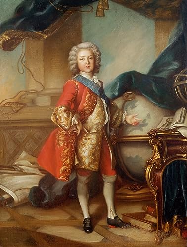 Dauphin Charles-louis de France affiche toile pour decoración mural Louis Tocqué