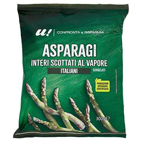 U! Confronta e Risparmia Asparagi Interi, 300g (Surgelati)
