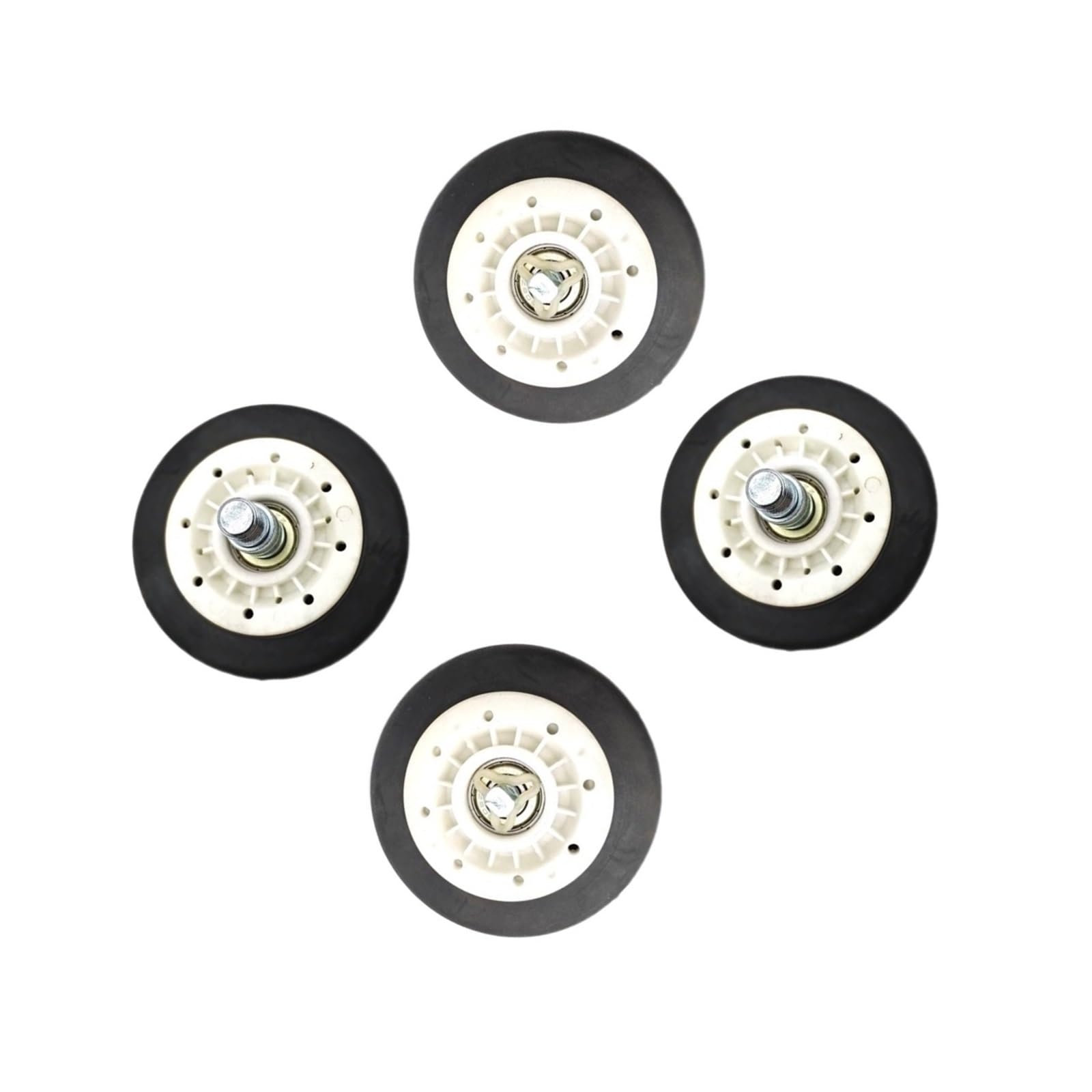 Paquete De 4 Rodillos De Tambor For Secadora 4581EL2002H, Compatible Con LG, Compatible Con Kenmore, Piezas De Secadora