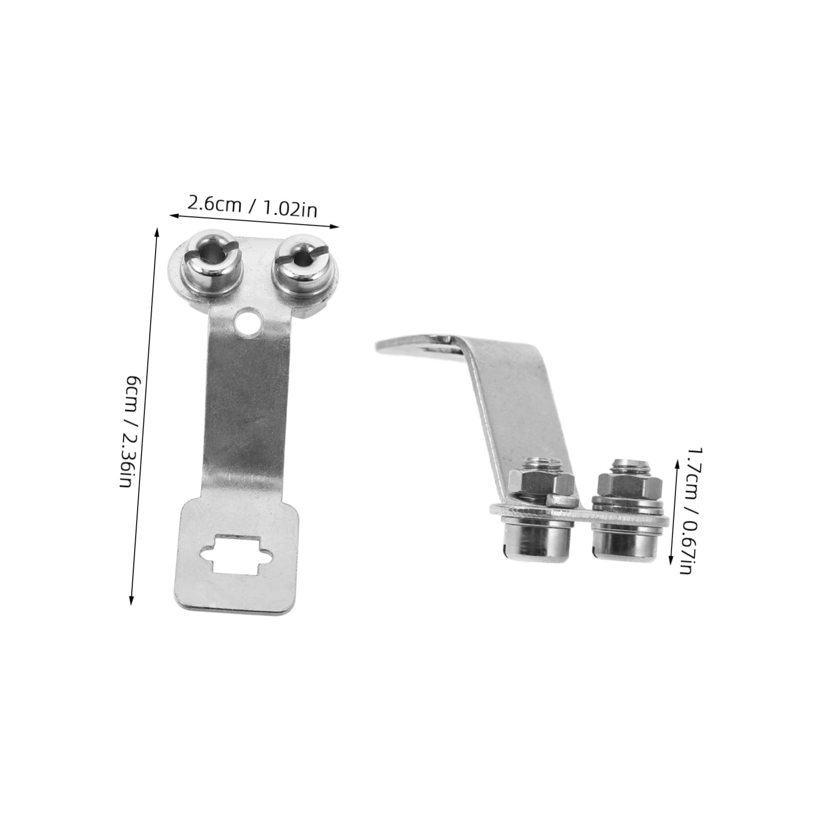 BRIGHTFUFU Replacement Epee Socket for Fencing Stainless Steel Fencing Equipment Training Sword Mount