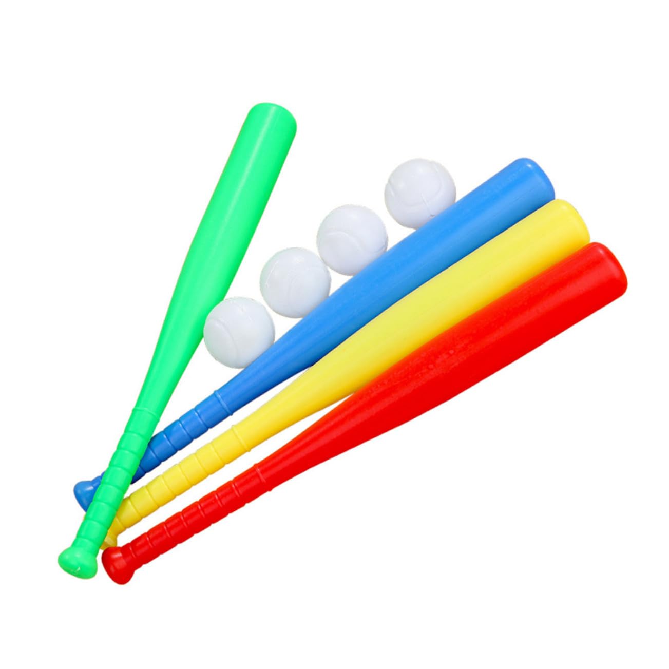 Gatuida Plastic Baseball Bat Kit: Boys and Girls Baseball Toy Set Bat Ball Game Fun Educational Toys for Kids Toddlers Random Color - Image 4
