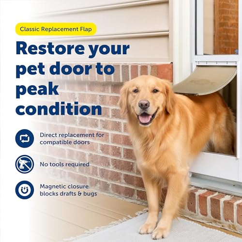 PetSafe Classic Replacement Flap, Vinyl, Medium, 8 in x 11 in - image 2