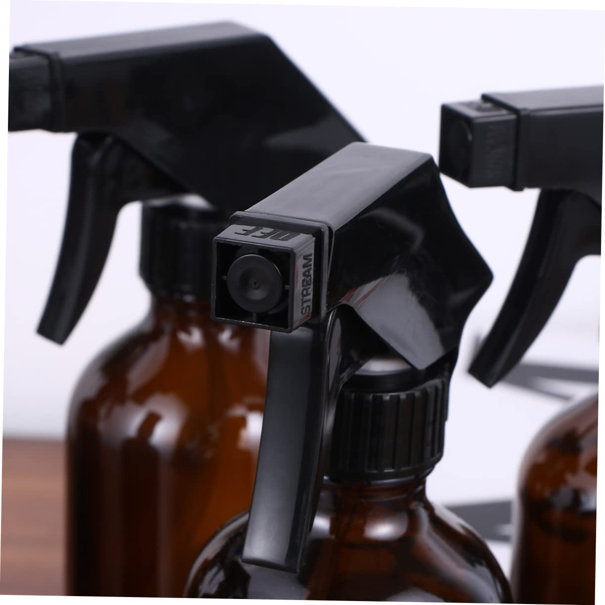 FRCOLOR 4piezas Botellas Spray Vidrio Pulverizador Agua Botellas Rociadoras Envases Llenables