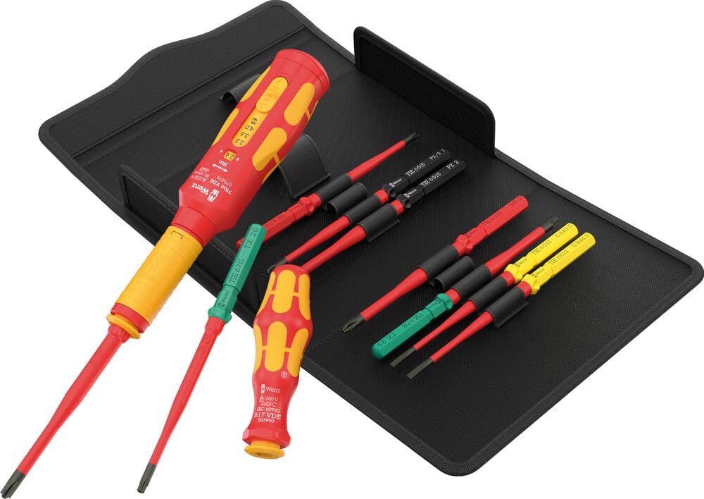 WERA Kraftform Kompakt 05006634001 VDE Safe-Torque Speed Control Cabinet Set Basic 1 11 Pieces