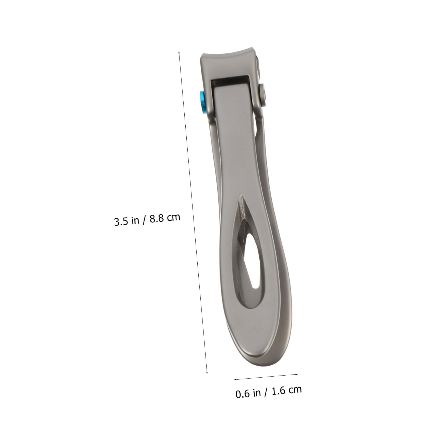 Set Tagliaunghie 2 Pezzi in Acciaio Inossidabile Argento