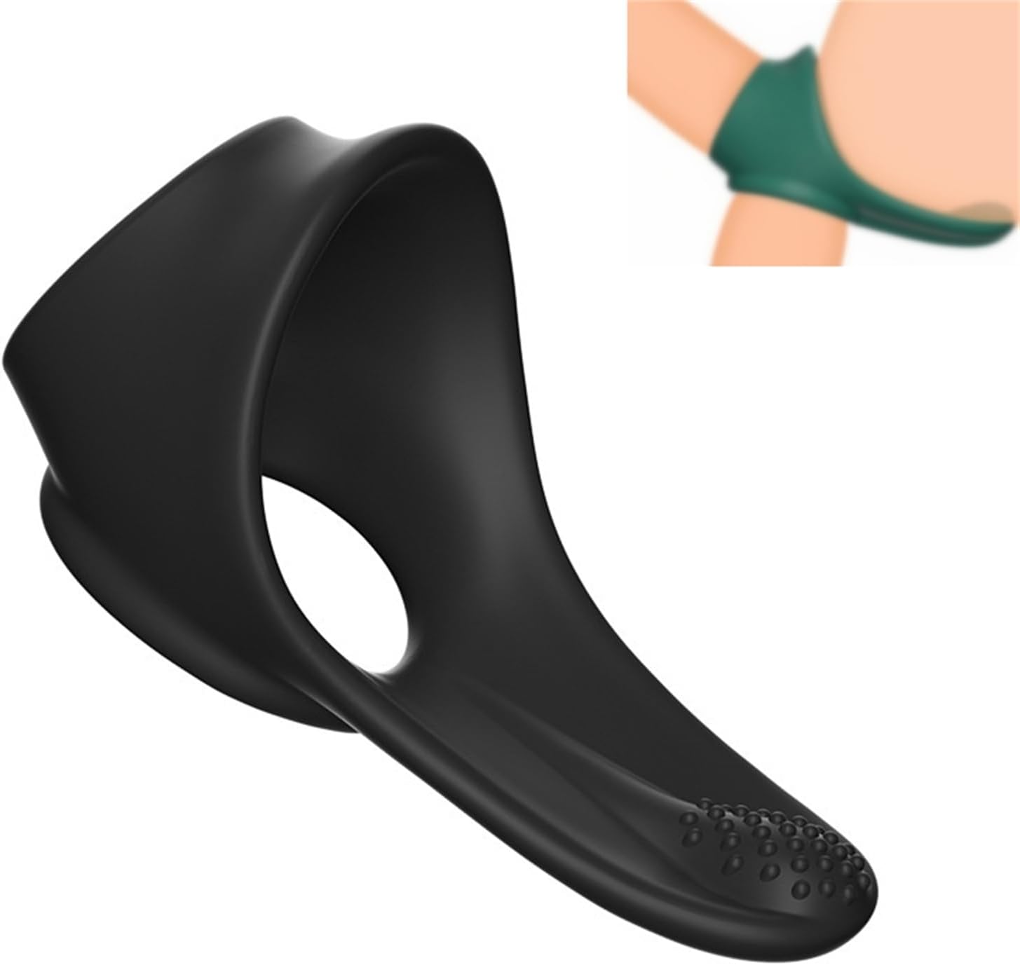 Endurance Support Ring Lightweight and high Elasticity S329-SS (Black)
