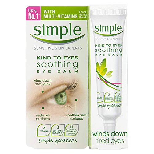 Simple Kind To Eyes Balm 15ml (Pack of 6)