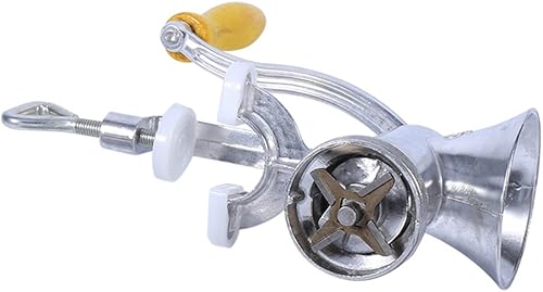 Miniatura 9 de Picadora manual de carne, picadora manual de carne de aleación de aluminio, máquina de moler de carne manual de salchichas de carne de pollo y carne