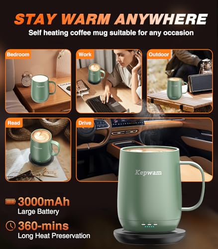 Kepwam Self Heating Mug T2