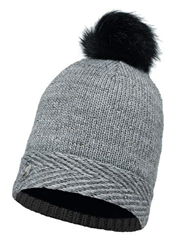 Buff Set Knitted & Polar Winter Hat + UP® Ultra Power Tube | Polartec Fleece Knitted Slouchy Fit | Vintage | Sports | | Snowboarding Hat Warm Beanie Ski Hat | Winter Hat