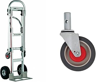 Magliner Gemini Sr Convertible Hand Truck Bundle with Replacement Casters (2 Items)
