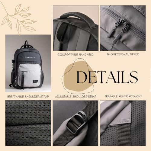 Image of Casual Daypack Backpack, Lightweight Laptop Backpack for Men Women, Stylish Travel Bag with Multiple Storage Compartments, College School Office & Everyday Carry Bag