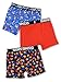 Sonic The Hedgehog Boys Sonic Knuckles Tails 3 Pack Athletic Boxer Briefs (Small)