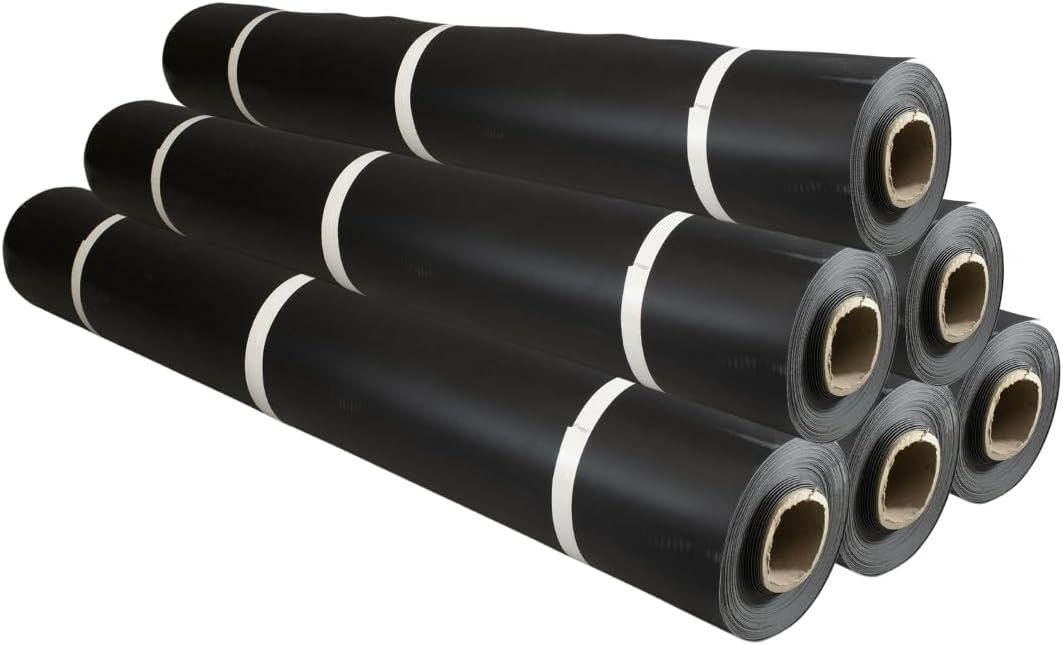 Soundsulate 2 lb Mass Loaded Vinyl, MLV, Soundproofing, Sound Barrier, 4' x 15' x 6 Rolls (360 sf)