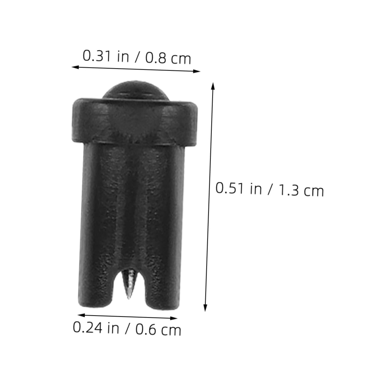 Beavorty Eyelash Bottle Nozzle Pins 60pcs Pp Stainless Steel Anti-Blocking Lash Extension Tools