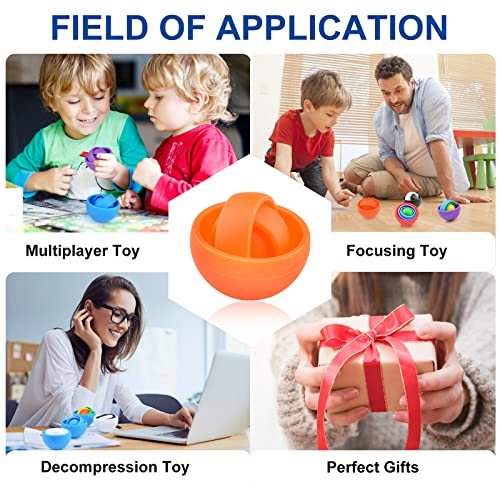 Image of Fidget Toys for Kids, Sensory Toys for Teens, Gifts for 8-12 Boys Girls Teens Adults, Quiet ADHD Autism Stress Relief Finger Tools Classroom