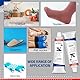 Xinyet 100ml Sock Stop Anti Rutsch, Sockenstopper Flüssig, Socken Kleber Transparente für Handschuhe, Teppiche, Socken,Wollsocken, Fasergewebe (Schwarz)