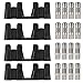 DAYSYORE 16pcs Hydraulic Roller Lifters & 4pcs Guide Trays Fits for GM LS7 Lifters LS/LQ 4.8L/5.3L/5.7L/6.0L/6.2L Engine Hydraulic Roller Valve Lifters Replace 12499225 12595365 HT-2148 HL124