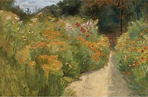 Tableau Blumenstauden Max Liebermann impression d'art mural premium