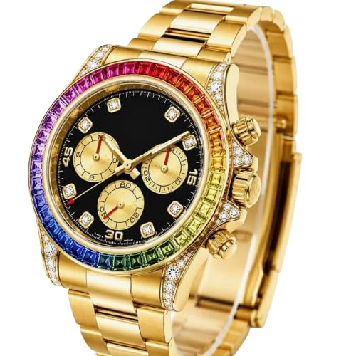 SHRI SAWARIYA Collection SHRI SAWARIYA Luxury Gold Men's Analog Watch - Image 1