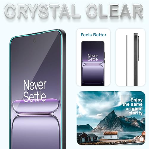 Image of ArmourPro Tempered Glass for OnePlus Nord CE 5-9H Screen Protector with Black Border, Anti Scratch, Edge-to-Edge Coverage, HD Clarity, Smooth Touch, Case Friendly | Black