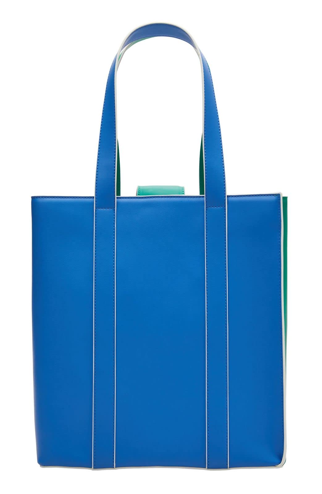 s.OliverTote large: shopper in colour blocking look, 7646, Western, 7646, Western