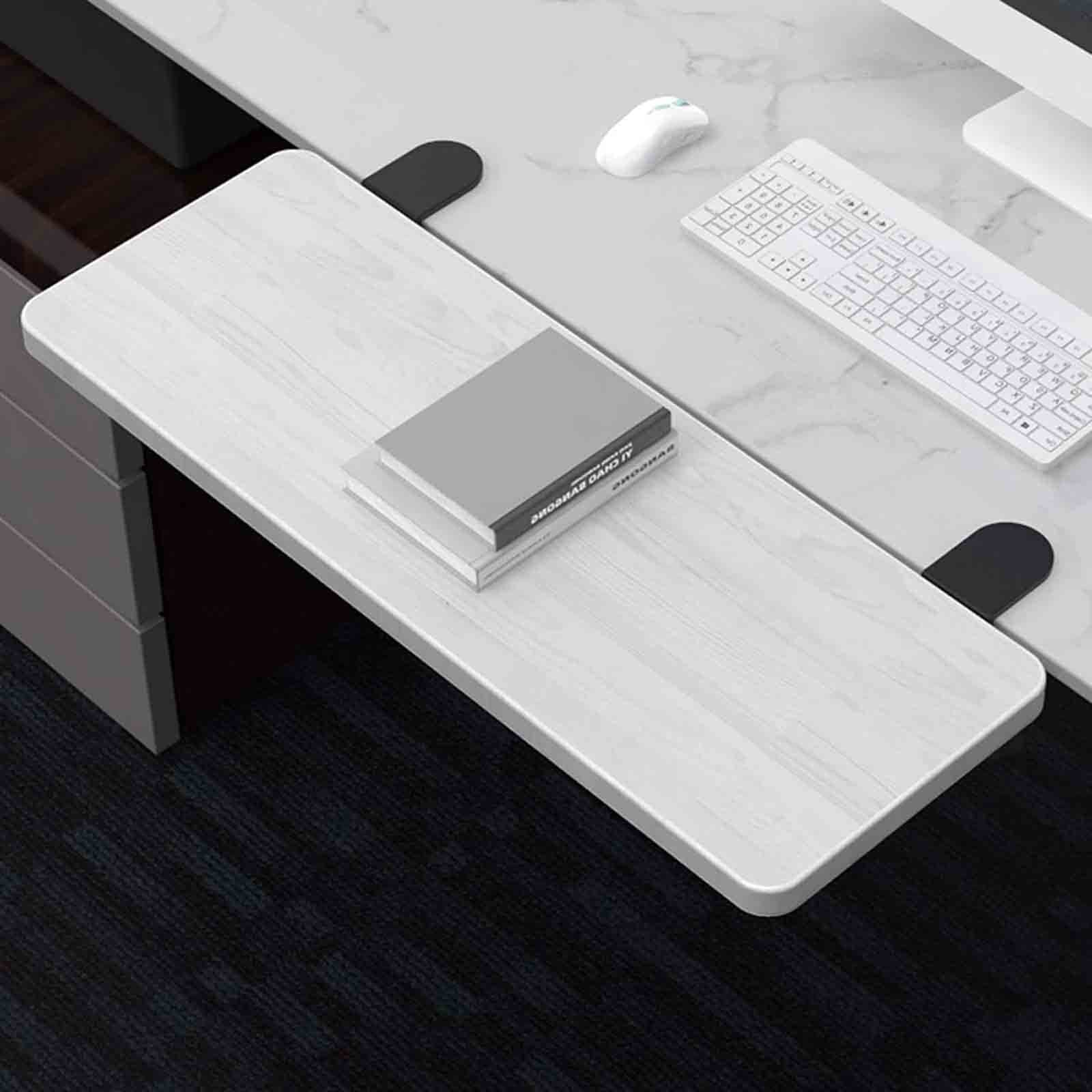 FAXIOAWA Prolunga da scrivania per Computer, mensola di Estensione da scrivania Pieghevole, Piano da Tavolo allungabile da scrivania (Colore: A, Dimensioni: 75 * 24 cm)