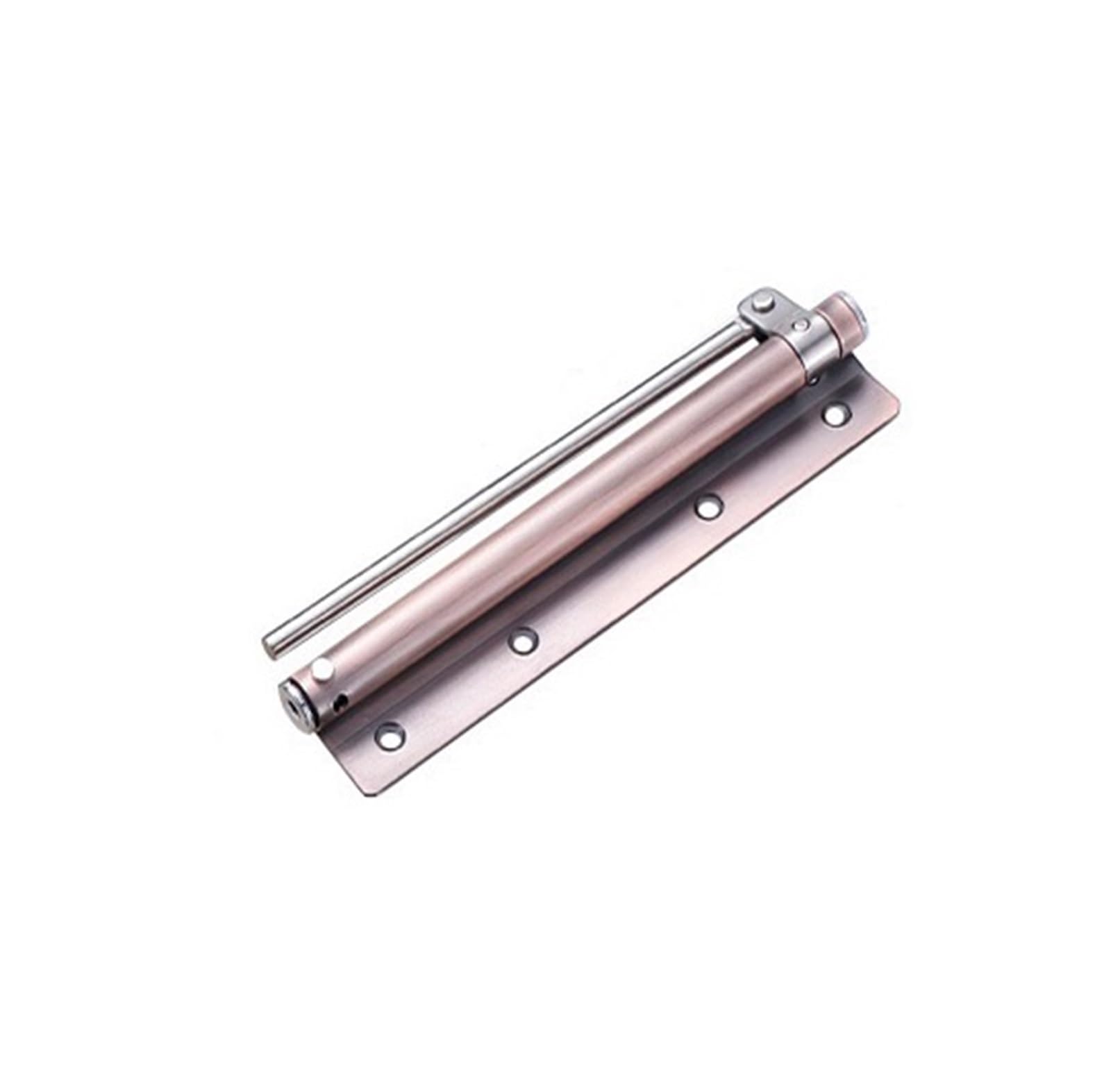 BHYTAF Automatic Door Closer Door Closer Automatic Light Simple Invisible Door Spring Buffer Door Closer Furniture Door Hardware Stainless Steel Door Closer Door Opener(Color:Rose Gold)