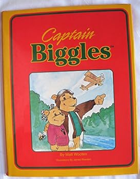 Hardcover Captain, Biggles: A High Flying Adventure Book