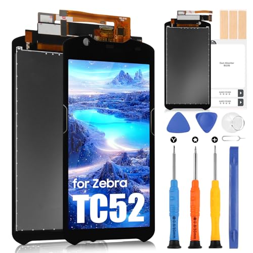 Remplacement de l'écran pour Zebra TC52 cassé kit complet LCD et tactile pour maintenance
