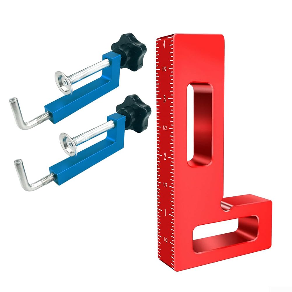 Pince d'angle 90 degrés pour le travail du bois et projets de bricolage