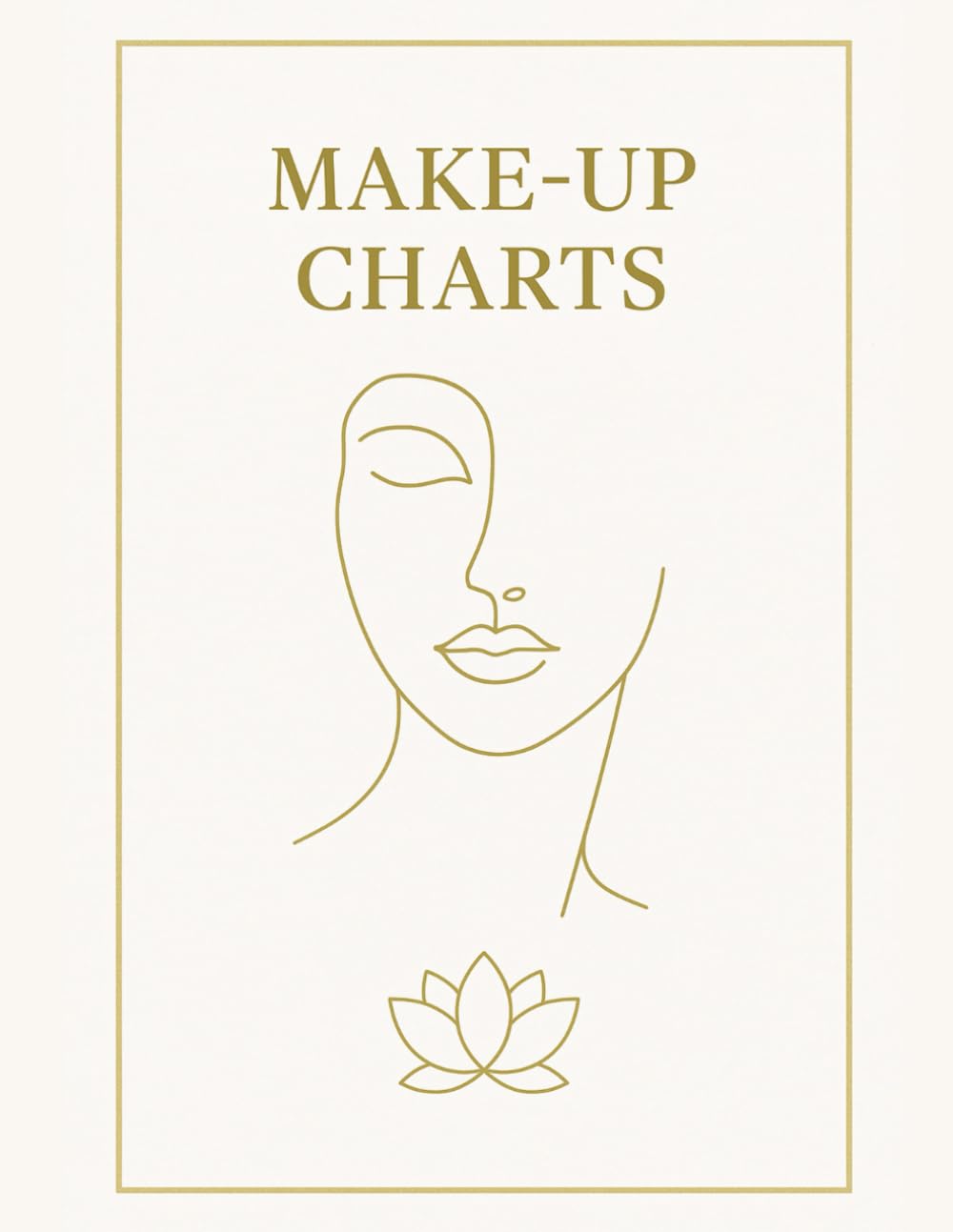 Cahier de face chart maquillage pour tester vos fards sans irriter la peau de votre modèle