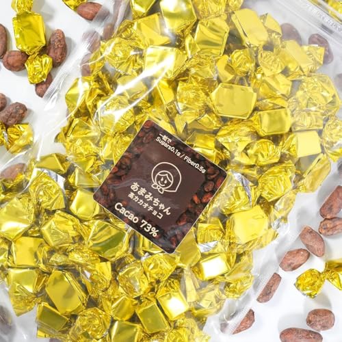 あまみちゃん 高カカオチョコレート カカオ73% 300g×2個 砂糖不使用 植物油脂不使用 食物繊維 糖質96%オフ 大容量 低糖質 エリスリトール 美味しい お菓子