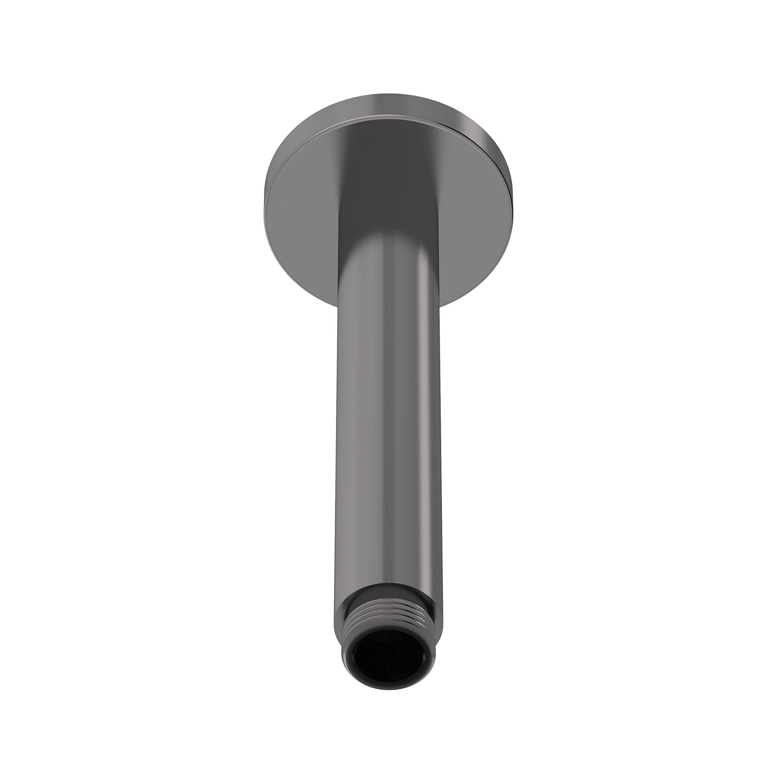 Nuie Showers Ceiling Mounted Round Shower Arm 150Mm (Gun Metal).